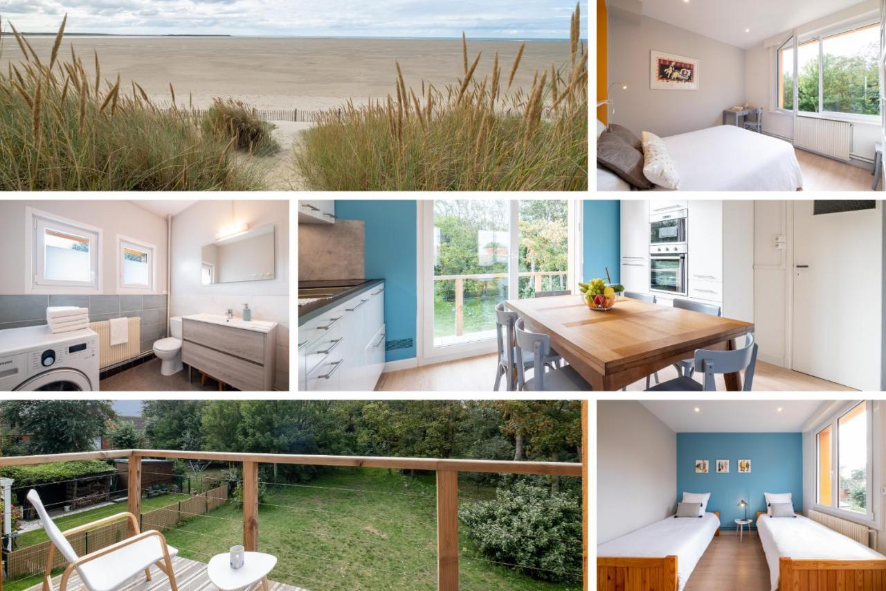 Appartement La Rafale - Acces Prive Plage - Jardin - Arrivee Autonome Gravelines Bagian luar foto