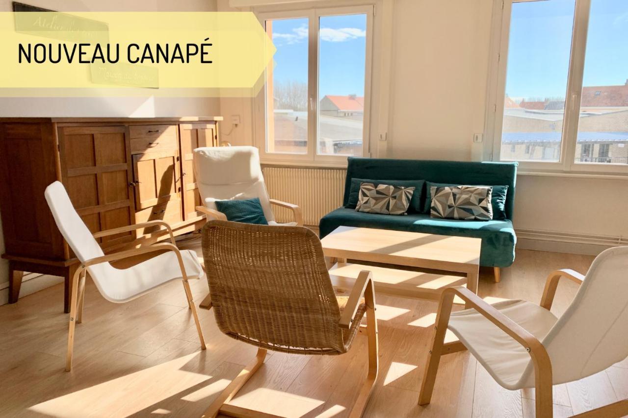 Appartement La Rafale - Acces Prive Plage - Jardin - Arrivee Autonome Gravelines Bagian luar foto